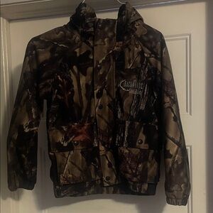 Backwoods Camo Kids Raincoat
